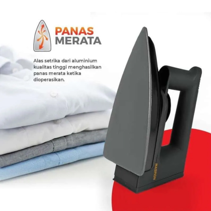 Maspion Setrika Listrik Dry Iron - EX1010BB | EX-1010 BB
